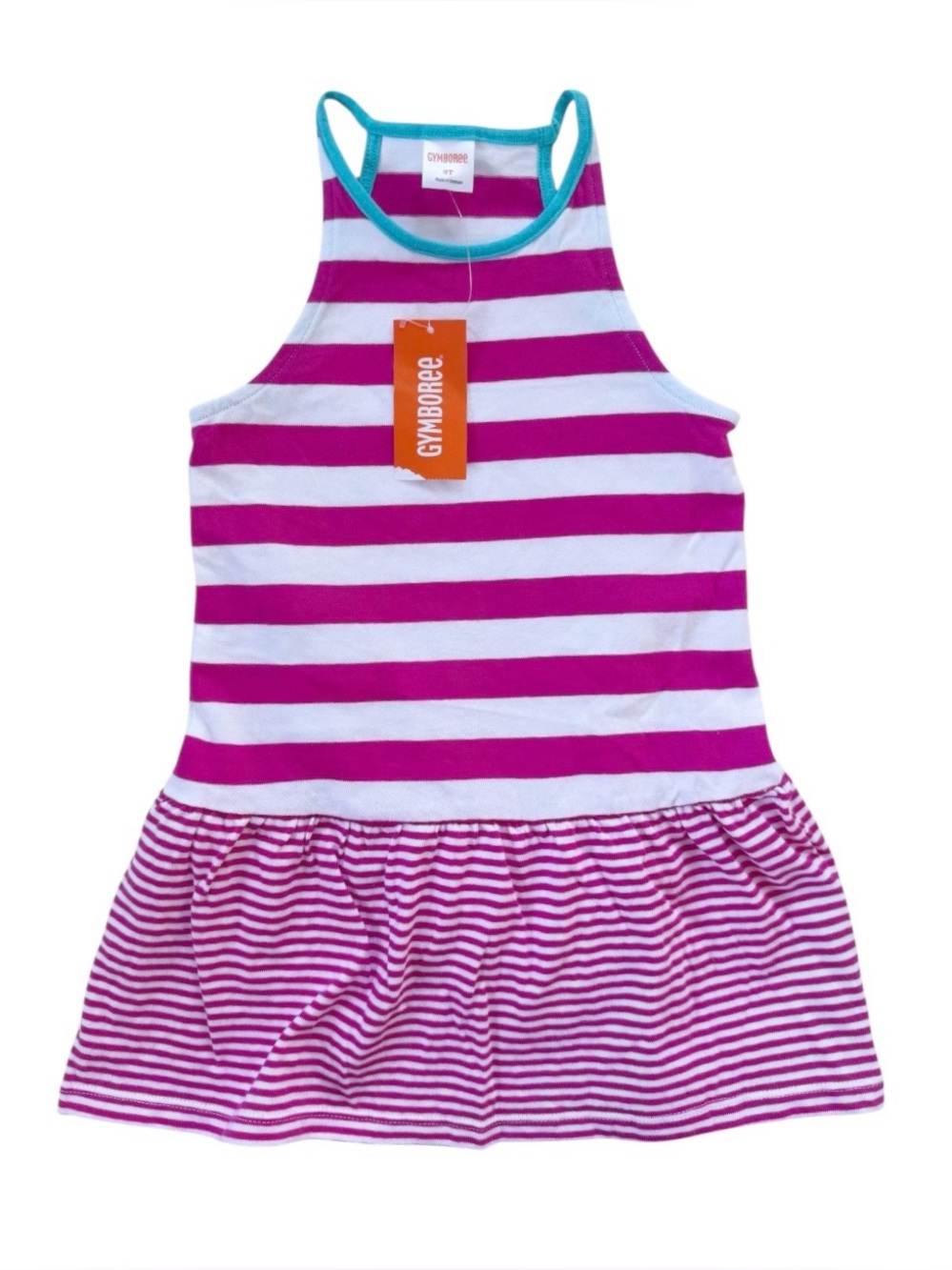NWT Gymboree Striped Dress Size 3T